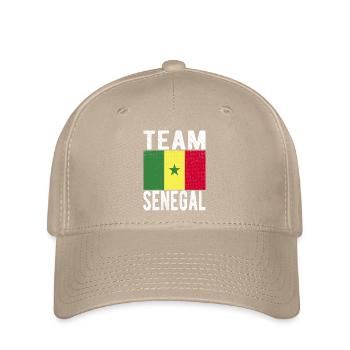 Drapeau du Sénégal - Casquette Flexfit - kaki - Devant