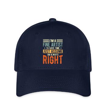 Good artist - Flexfit Cap - navy - Front