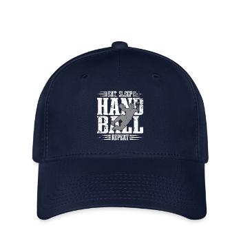 Handball Handballer - Flexfit Cap - Navy - Vorne