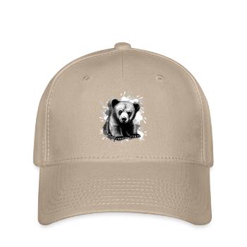 Ours - Casquette Flexfit - kaki - Devant