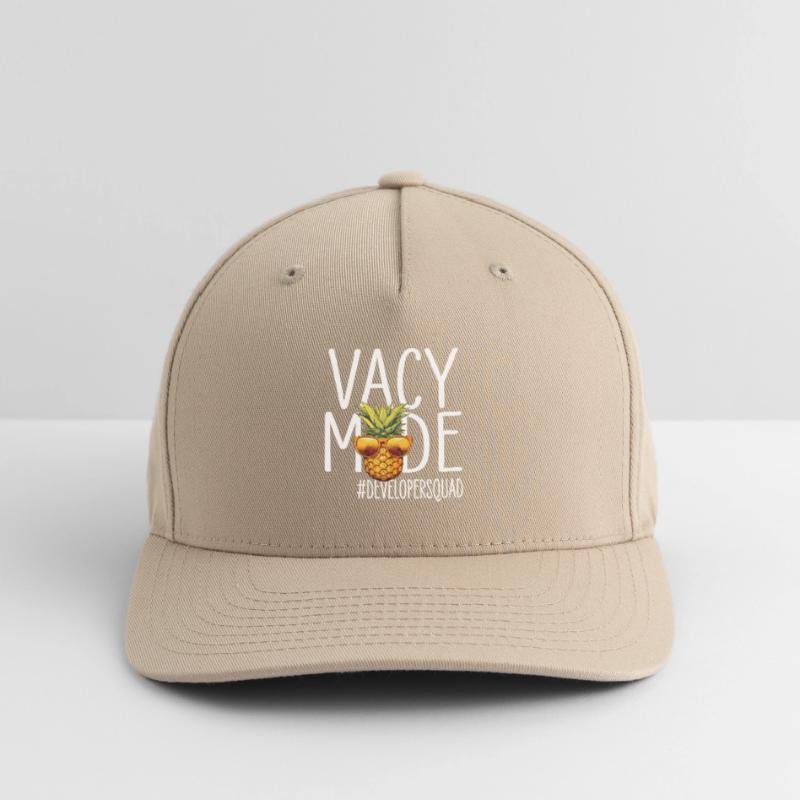 Developer Vacation Vacy Mode Developersquad Flexfit Cap
