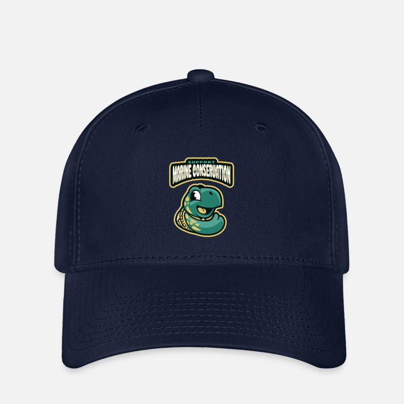Marine Conservation - Flexfit Cap - navy