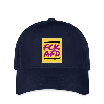FCK AFD - Flexfit Cap - Navy - Vorne