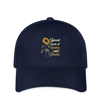 Spread Seeds Of Sunshine Not Shade - Flexfit Cap - navy - Front