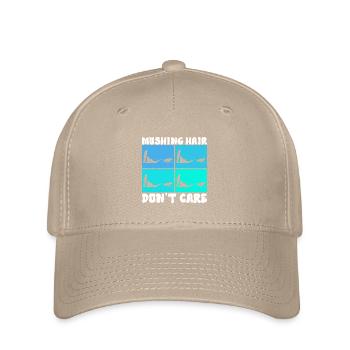 Sledding Sled dogs - Flexfit Cap - khaki - Front