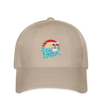 AMOUREUX DES CHIENS - Casquette Flexfit - kaki - Devant