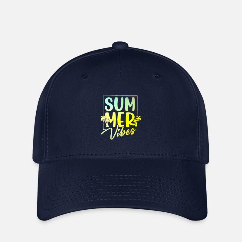 Summer Vibes - Flexfit Cap - Navy