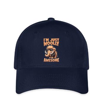 Mammouth laineux Mammouth Mammouth Cadeau de Mammouth - Casquette Flexfit - marine - Devant