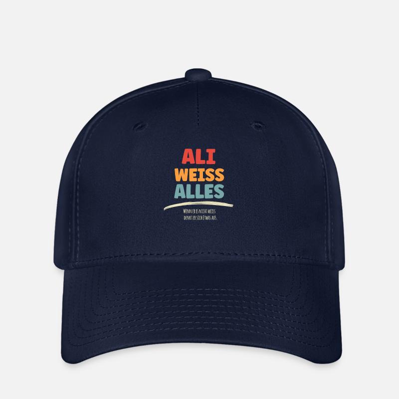 Ali weiss alles - Flexfit Cap - Navy