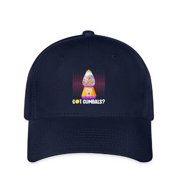 Machine à chewing-gum Machine à chewing-gum - Casquette Flexfit - marine - Devant