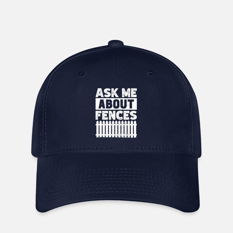 Fence Installer Fence Builder Fence Installer - Flexfit Cap - navy