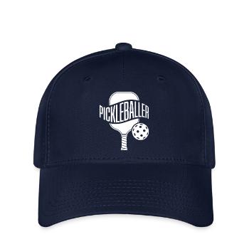 Chemise de pickleball pour Pickleballer : Paddle Logo - Casquette Flexfit - marine - Devant