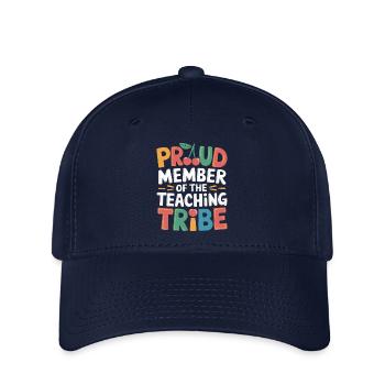 Stolzes Mitglied des Lehrer Stammes - Flexfit Cap - Navy - Vorne