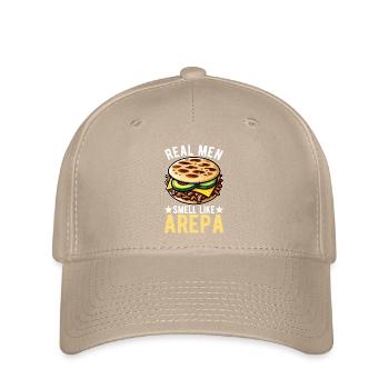 Venezuelan Arepas - Flexfit Cap - khaki - Front