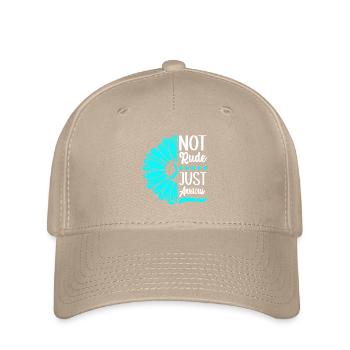 Trouble anxieux Trouble anxieux - Casquette Flexfit - kaki - Devant