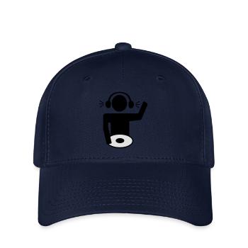 DJ - Flexfit Cap - Navy - Vorne