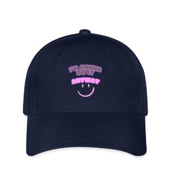 I m going to do it anyway Point of view Determination - Flexfit Cap - navy - Front