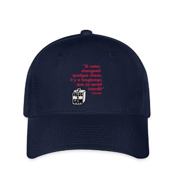 Politique - Casquette Flexfit - marine - Devant