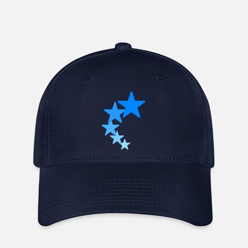 Logo de l’étoile - Casquette Flexfit - marine