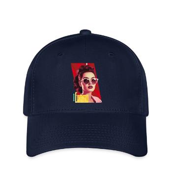 Femme Iconique - Casquette Flexfit - marine - Devant