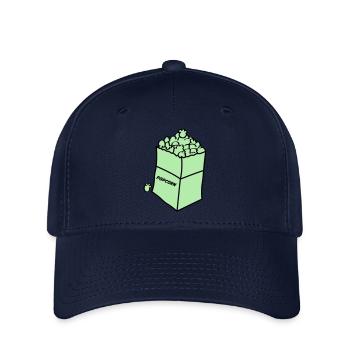 Maïs soufflé 2 - Casquette Flexfit - marine - Devant
