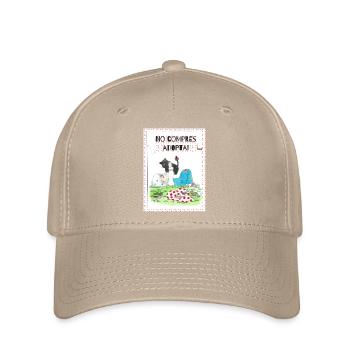 Adopt furry family - Flexfit Cap - khaki - Front