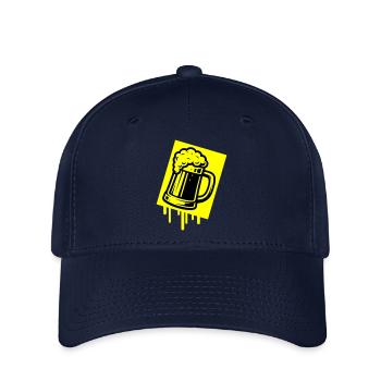 Beer Mug Beer Icon - Flexfit Cap - navy - Front