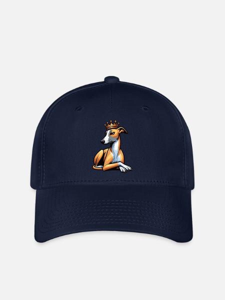 Whippet Windhund Whippets Windhundbesitzer - Flexfit Cap - Navy