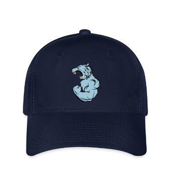 wolf_beast_2 - Flexfit Cap - Navy - Vorne