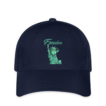 Freedom korrigan - Casquette Flexfit - marine - Devant