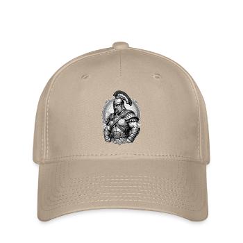 Graphismes de gladiateur - Casquette Flexfit - kaki - Devant