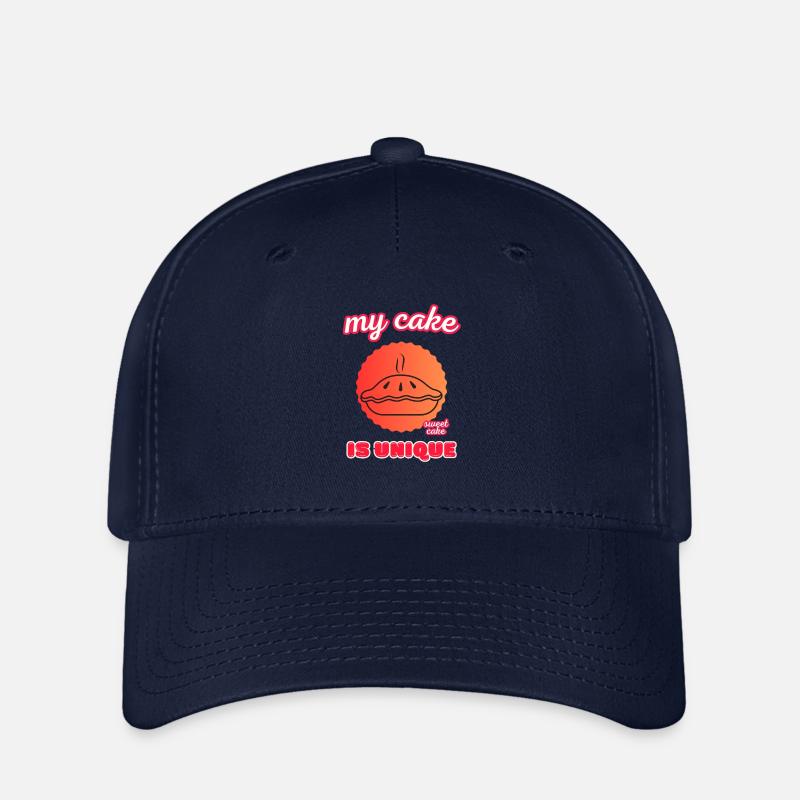 Mon gâteau gâteau - Casquette Flexfit - marine