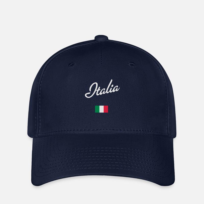 Italia - Flexfit Cap - navy
