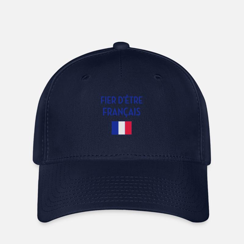 France / Français / Française / Bébé / Naissance - Flexfit Cap - navy