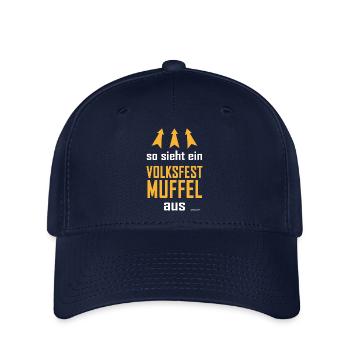 Volksfest Muffel - Flexfit Cap - Navy - Vorne