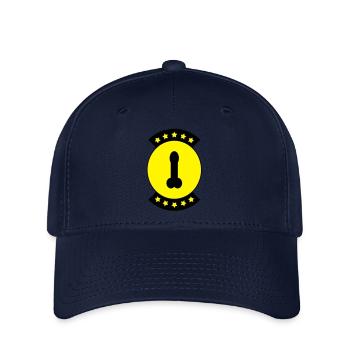 Insigne de pénis 2C. - Casquette Flexfit - marine - Devant