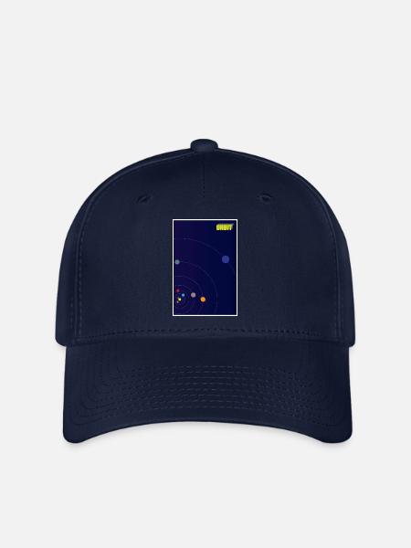 Orbit Poster - Flexfit Cap - navy