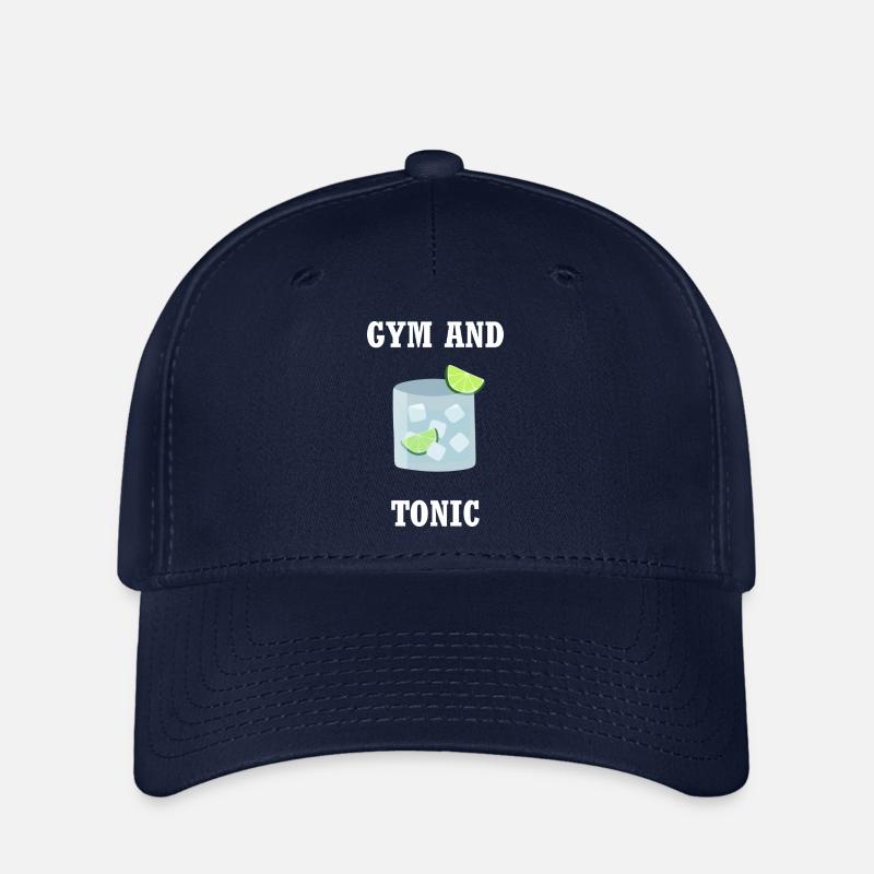 Gym und Tonic - Flexfit Cap - Navy