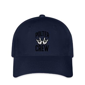 Polter Crew Polterabend - Flexfit Cap - Navy - Vorne