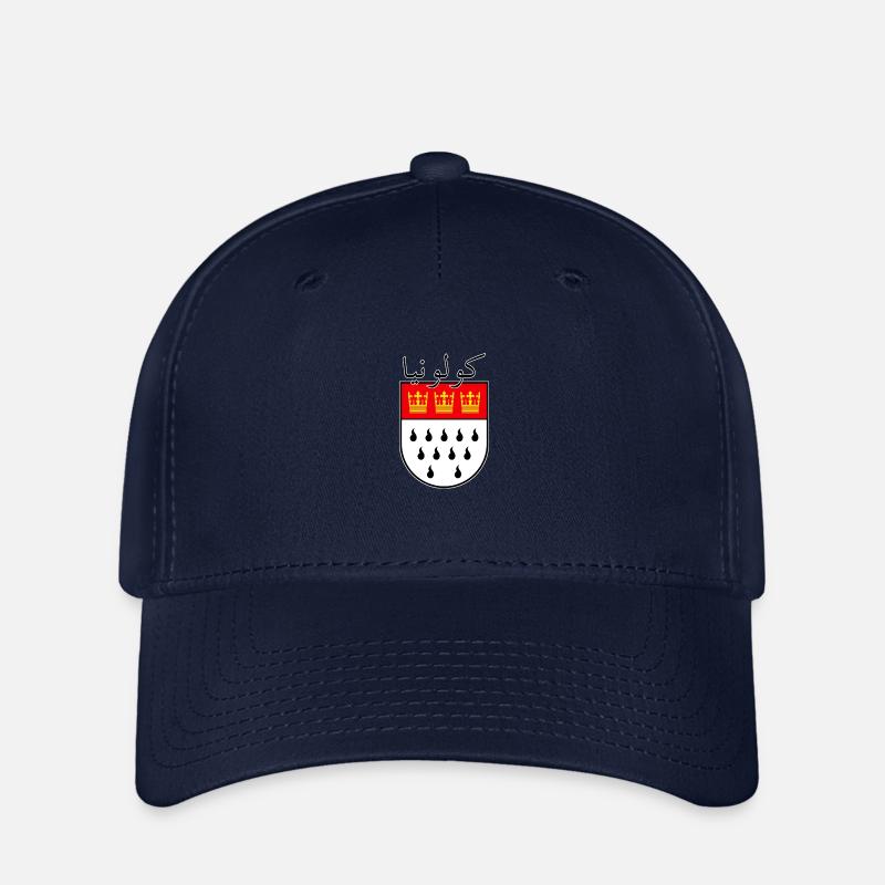 Köln arabisch Wappen - Flexfit Cap - Navy