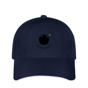 Vorsicht - kurze Zündschnur! - Flexfit Cap - Navy - Vorne