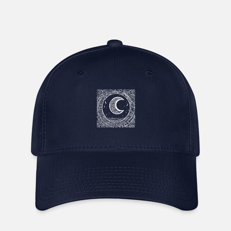 Tribal Moon - Flexfit Cap - navy