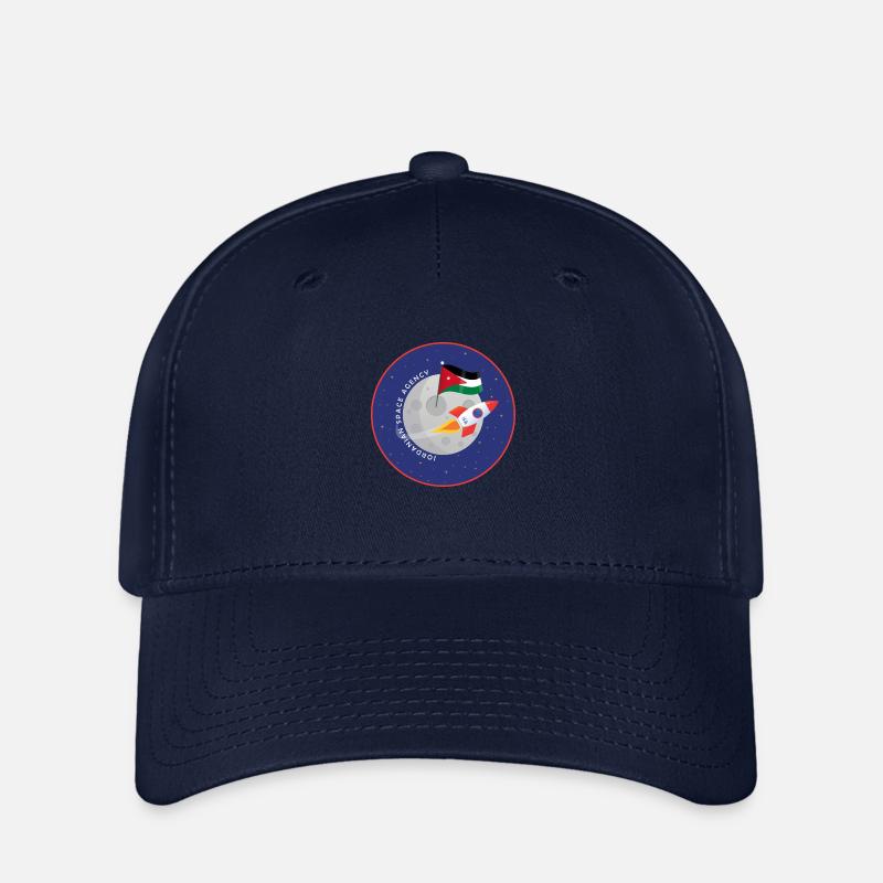 Jordanische Raumfahrtagentur - Flexfit Cap - Navy
