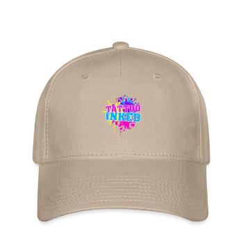 Tattoo Inked Splash - Flexfit Cap - Khaki - Vorne
