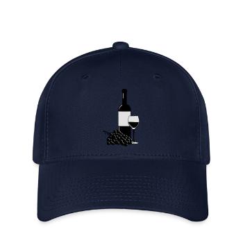 Wein - Flexfit Cap - Navy - Vorne