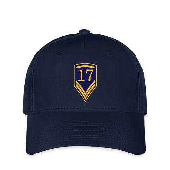 Cadeau pour le 17e anniversaire - 17 ans - Casquette Flexfit - marine - Devant