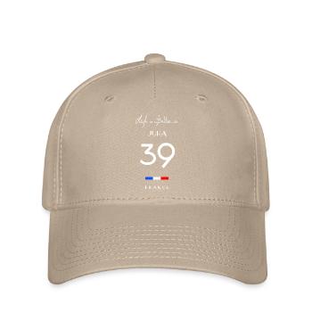 Das Leben ist besser JURA Nummer 39 Franche-Comté - Flexfit Cap - Khaki - Vorne