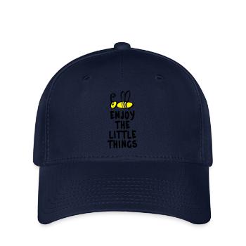 enjoy the little things 2c - Flexfit Cap - Navy - Vorne