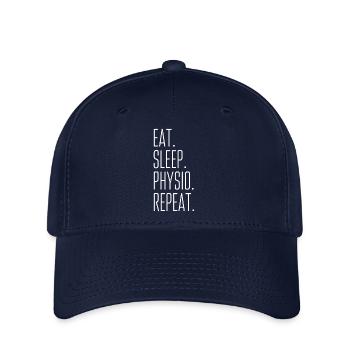 Physiotherapie Physio - Flexfit Cap - Navy - Vorne