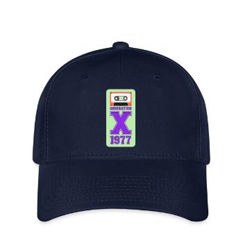 1977 Generation X New Wave - Flexfit Cap - navy - Front